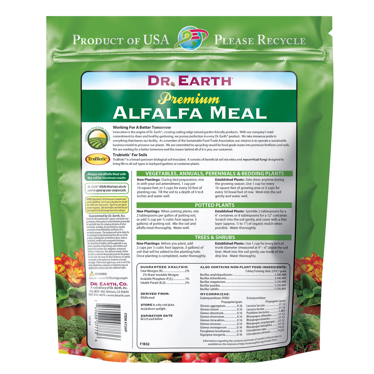 Alfalfa Meal 2-1-2