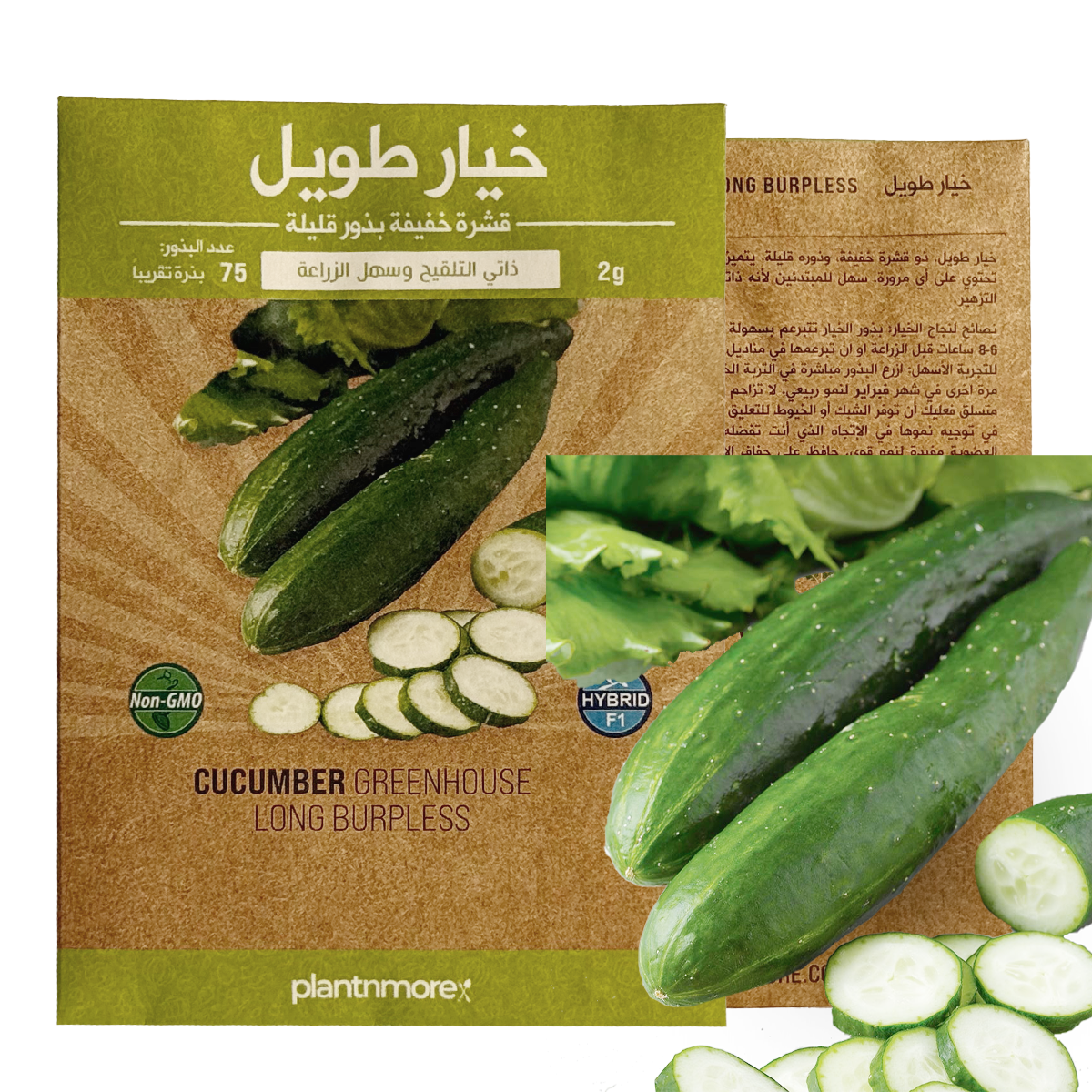 Cucumber Greenhouse Long Burpless