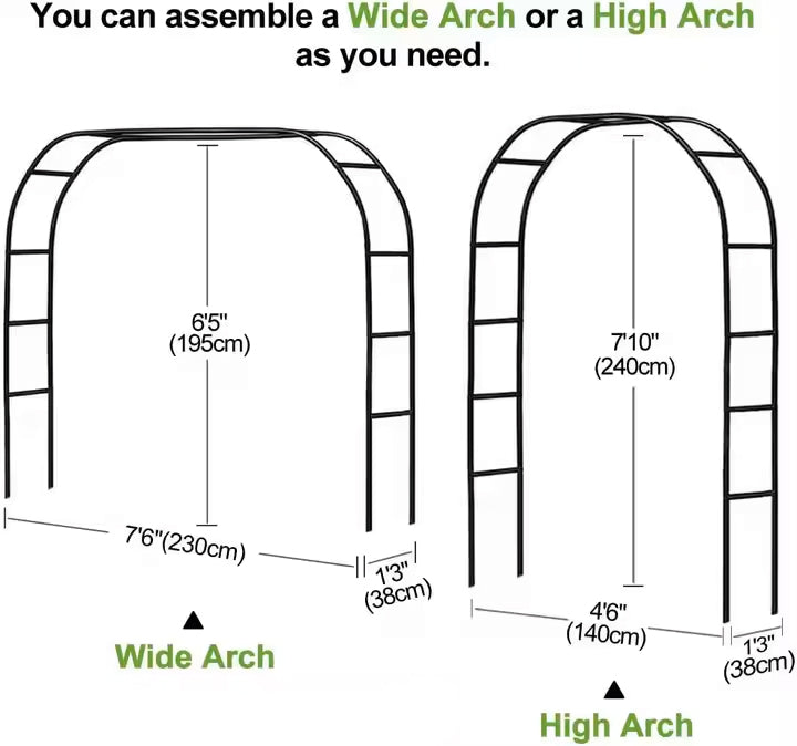 Compact Ground Arch Garden Arch Kit – plantnmore