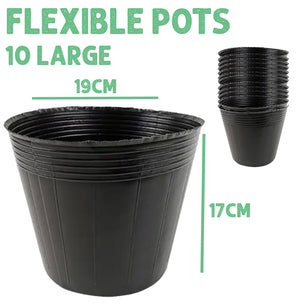 Large Flexible Pots 10pcs
