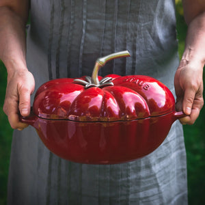 Tomato Cast Iron Pot From Staub