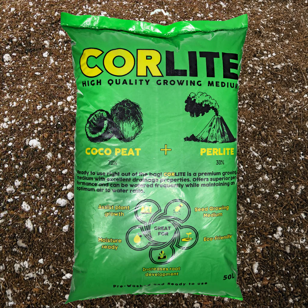 Corlite | Coco Peat + Perlite Blend for Kuwait Gardens – plantnmore