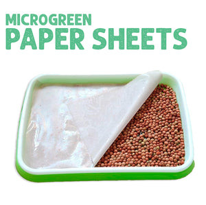 Microgreen Paper Sheets