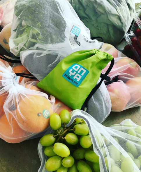 Reusable green produce bags hotsell
