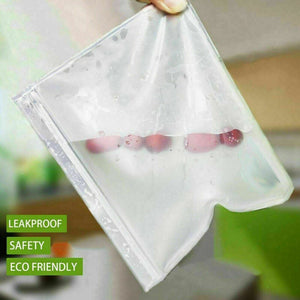Clear Reusable Ziplock Bags • أكياس تخزين  إستخدام مكرر - plantnmore