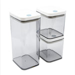 3 Air Tight Containers • ٣ علب ضغط تخزين الطعام - plantnmore