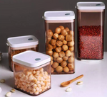 3 Air Tight Containers • ٣ علب ضغط تخزين الطعام - plantnmore