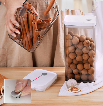 3 Air Tight Containers • ٣ علب ضغط تخزين الطعام - plantnmore