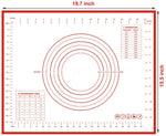 Pastry Mat With Measurements • مفرش لفرد العجين مع قياسات - plantnmore