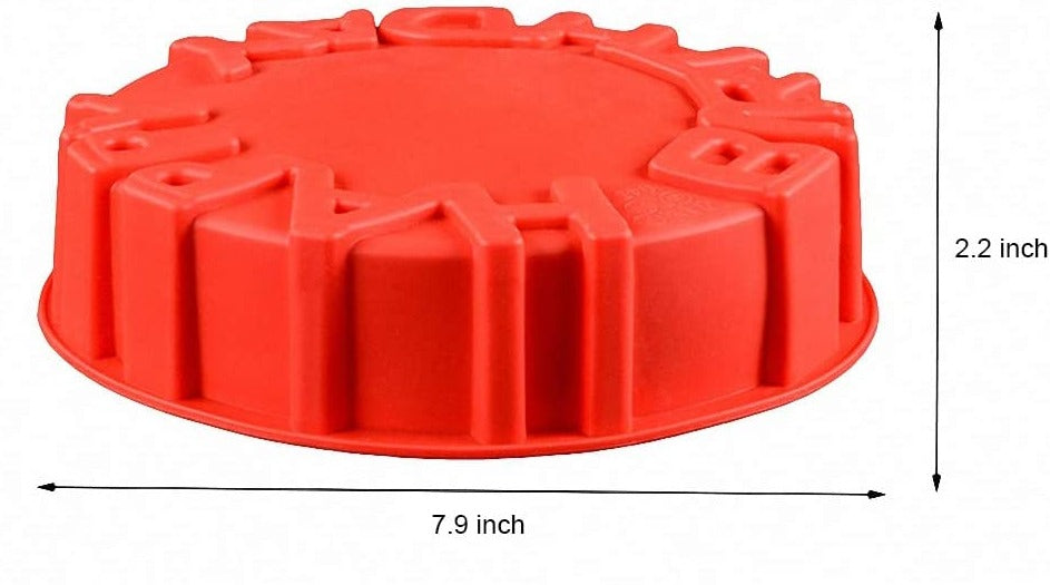 Happy Birthday Cake Mold  • قالب كيك يوم الميلاد - plantnmore