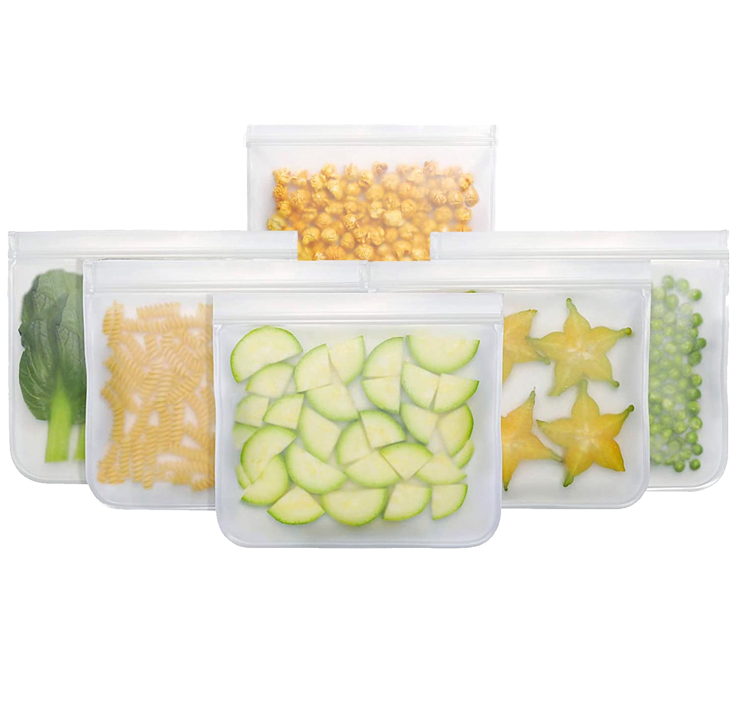 Clear Reusable Ziplock Bags • أكياس تخزين  إستخدام مكرر - plantnmore
