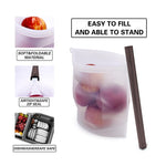 Food Storage Set w/Slider Lock• أكياس حفظ الطعام مع كلبسات - plantnmore