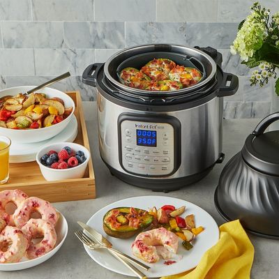 Instant Pot Duo Crisp 11-in-1 Air Fryer (read description for what's  included)