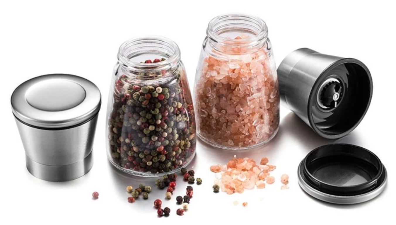 Large Twist Spice Grinder • مملحة ومجراشة كبيرة - plantnmore