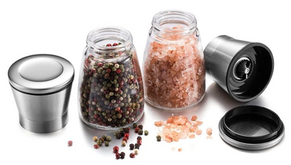 Large Twist Spice Grinder • مملحة ومجراشة كبيرة - plantnmore
