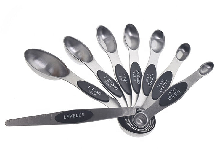 Magnetic Measuring Spoon Set • ملاعق القياس المغناطيسية - plantnmore