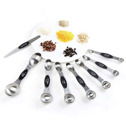 Magnetic Measuring Spoon Set • ملاعق القياس المغناطيسية - plantnmore
