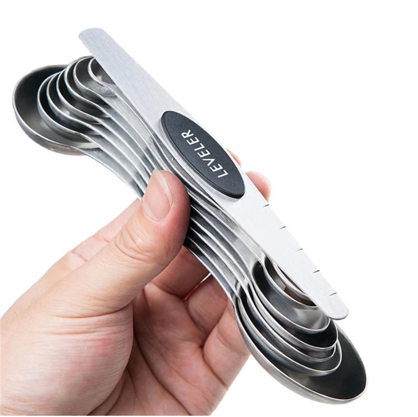 Magnetic Measuring Spoon Set • ملاعق القياس المغناطيسية - plantnmore