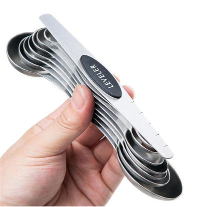 Magnetic Measuring Spoon Set • ملاعق القياس المغناطيسية - plantnmore