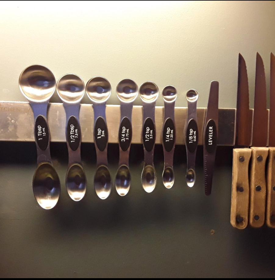 Magnetic Measuring Spoon Set • ملاعق القياس المغناطيسية - plantnmore