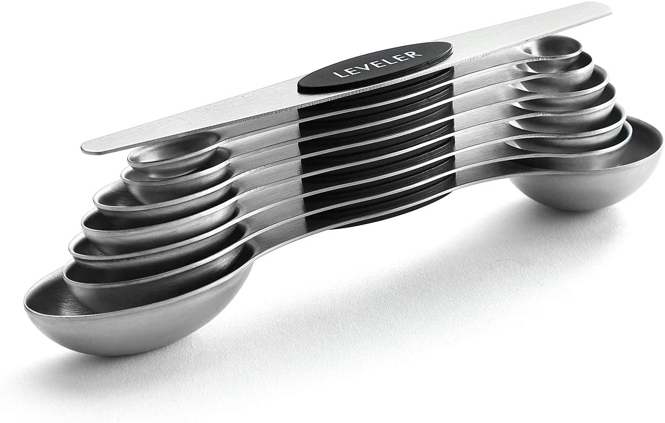 Magnetic Measuring Spoon Set • ملاعق القياس المغناطيسية - plantnmore