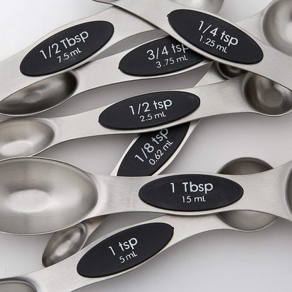 Magnetic Measuring Spoon Set • ملاعق القياس المغناطيسية - plantnmore