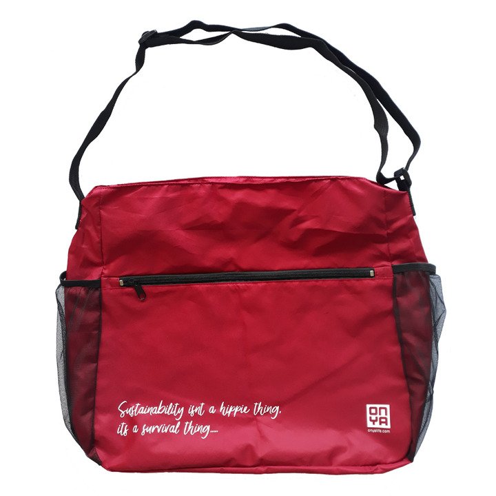 Recycled Side Bag • شنطة معاد تدويرها - plantnmore