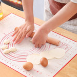 Pastry Mat With Measurements • مفرش لفرد العجين مع قياسات - plantnmore