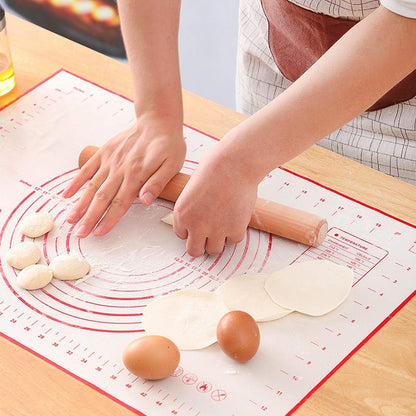 Pastry Mat With Measurements • مفرش لفرد العجين مع قياسات - plantnmore