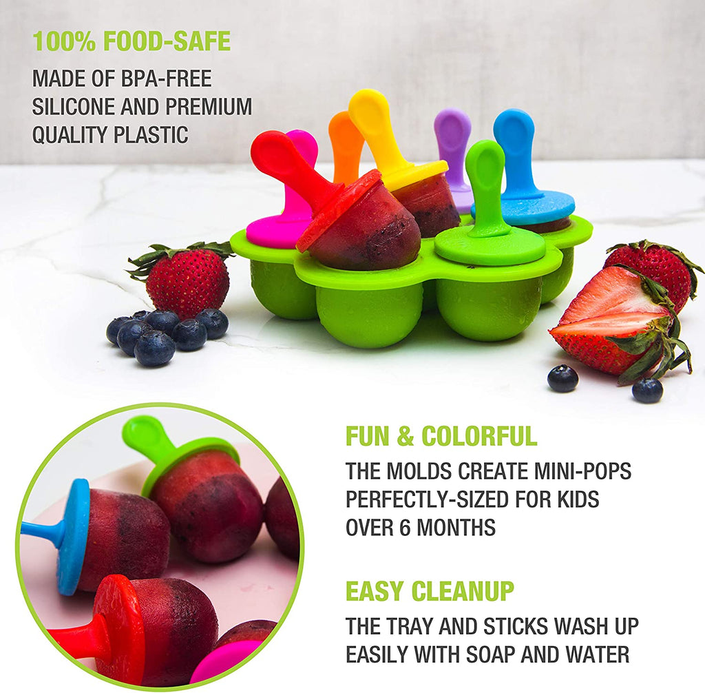 Popsicle & Babyfood Molds • قالب المثلجات وطعام الاطفال - plantnmore