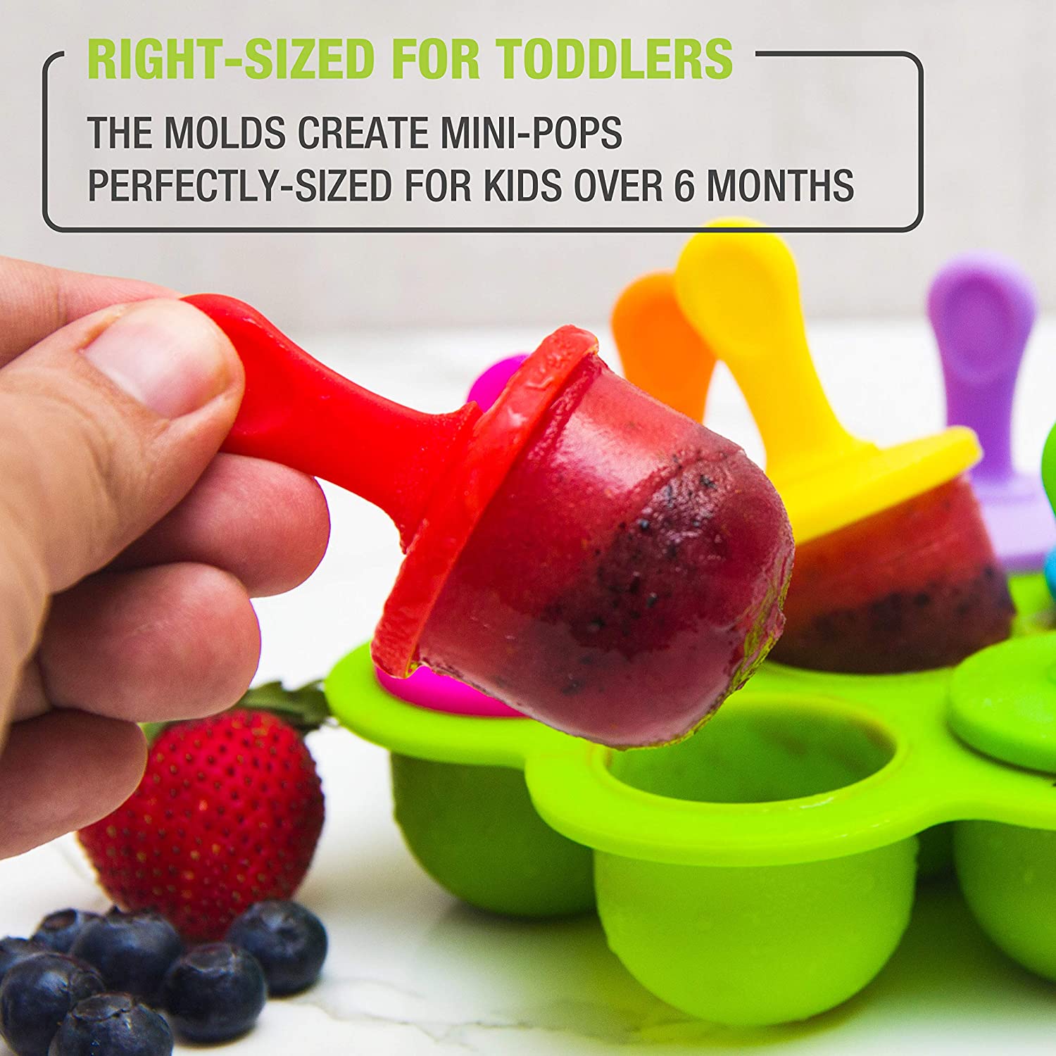 Popsicle & Babyfood Molds • قالب المثلجات وطعام الاطفال - plantnmore