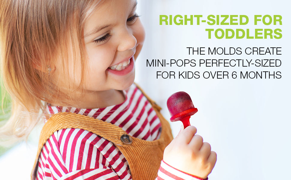 Popsicle & Babyfood Molds • قالب المثلجات وطعام الاطفال - plantnmore