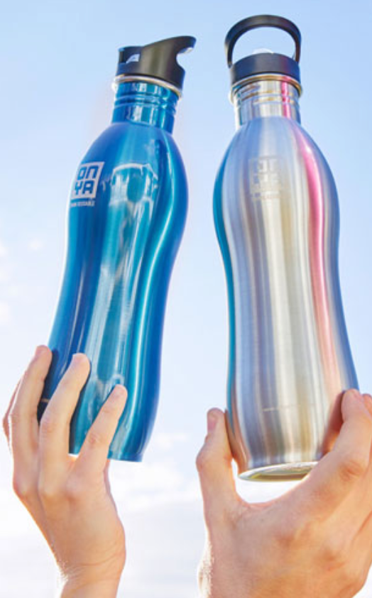Reusable Drink Bottles Stainless Steel• قنينة الشرب - plantnmore