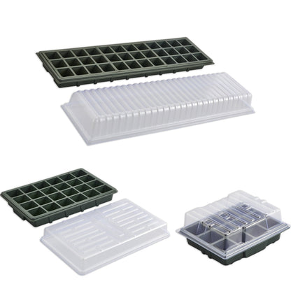 Seed Starting Greenhouse  ●  صينية زراعة البذور مع غطاء - plantnmore