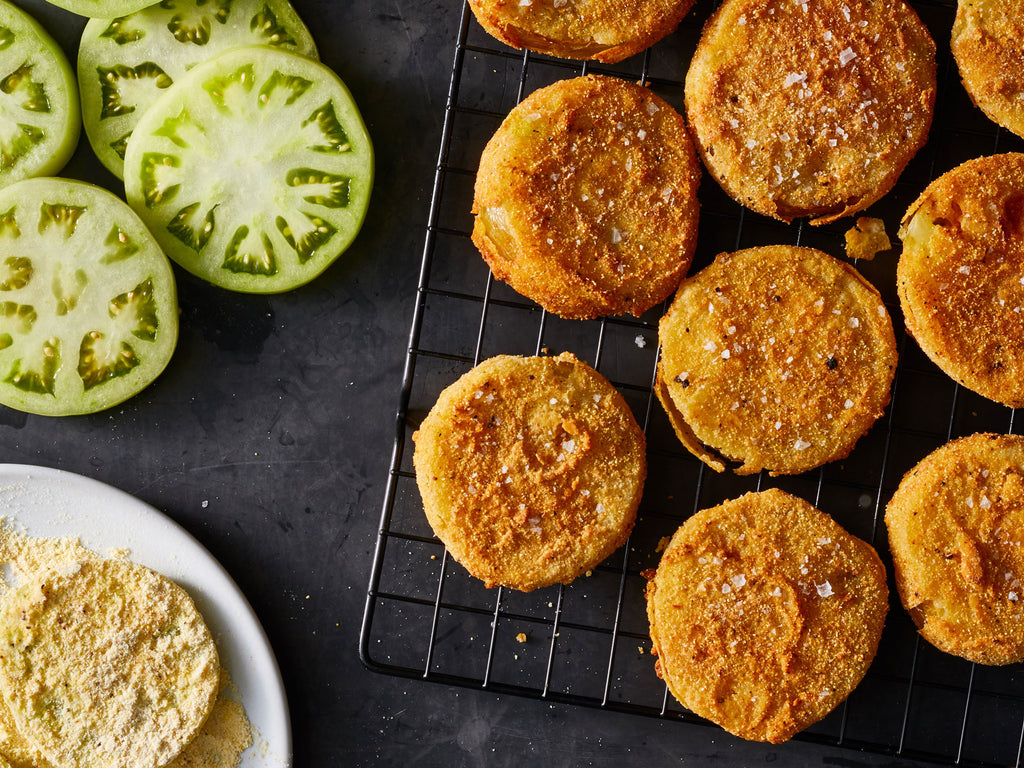 Tomato Aunt Rubys Green German •  طماطم أخضر ألماني - plantnmore
