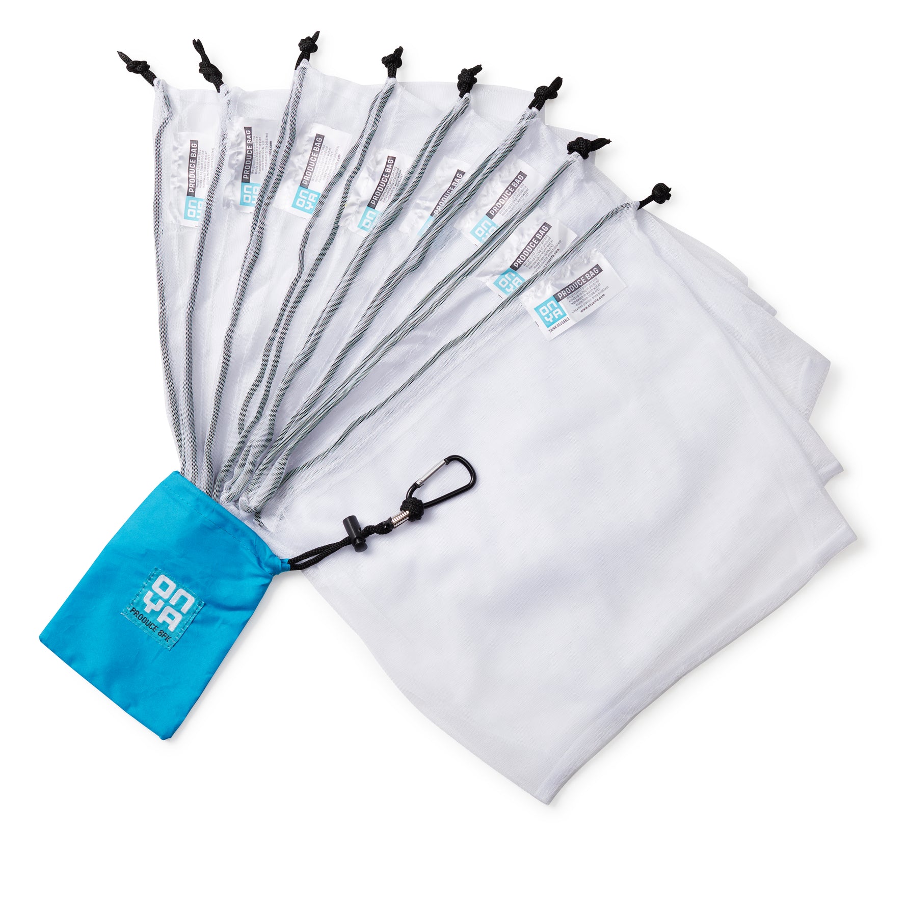 Reusable Produce Bags 8pk • اكياس التسوق - plantnmore