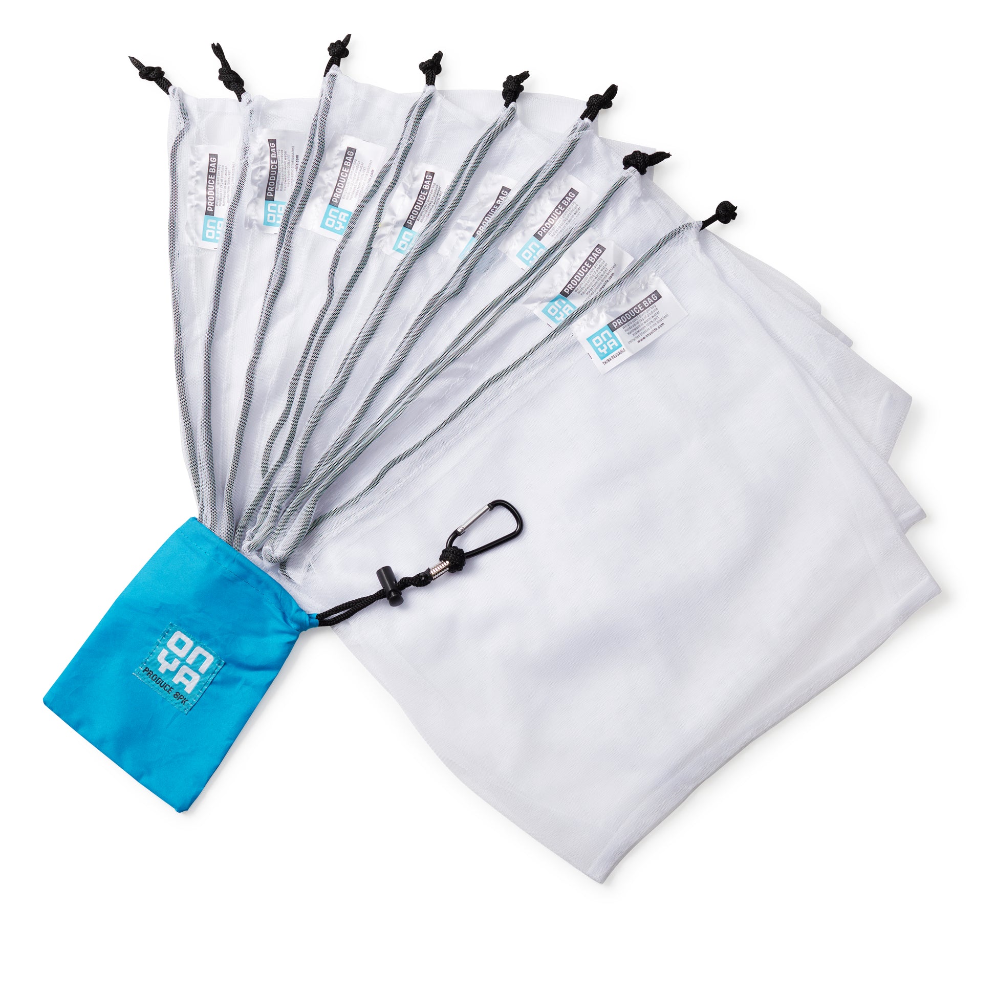 Reusable Produce Bags 8pk • اكياس التسوق - plantnmore