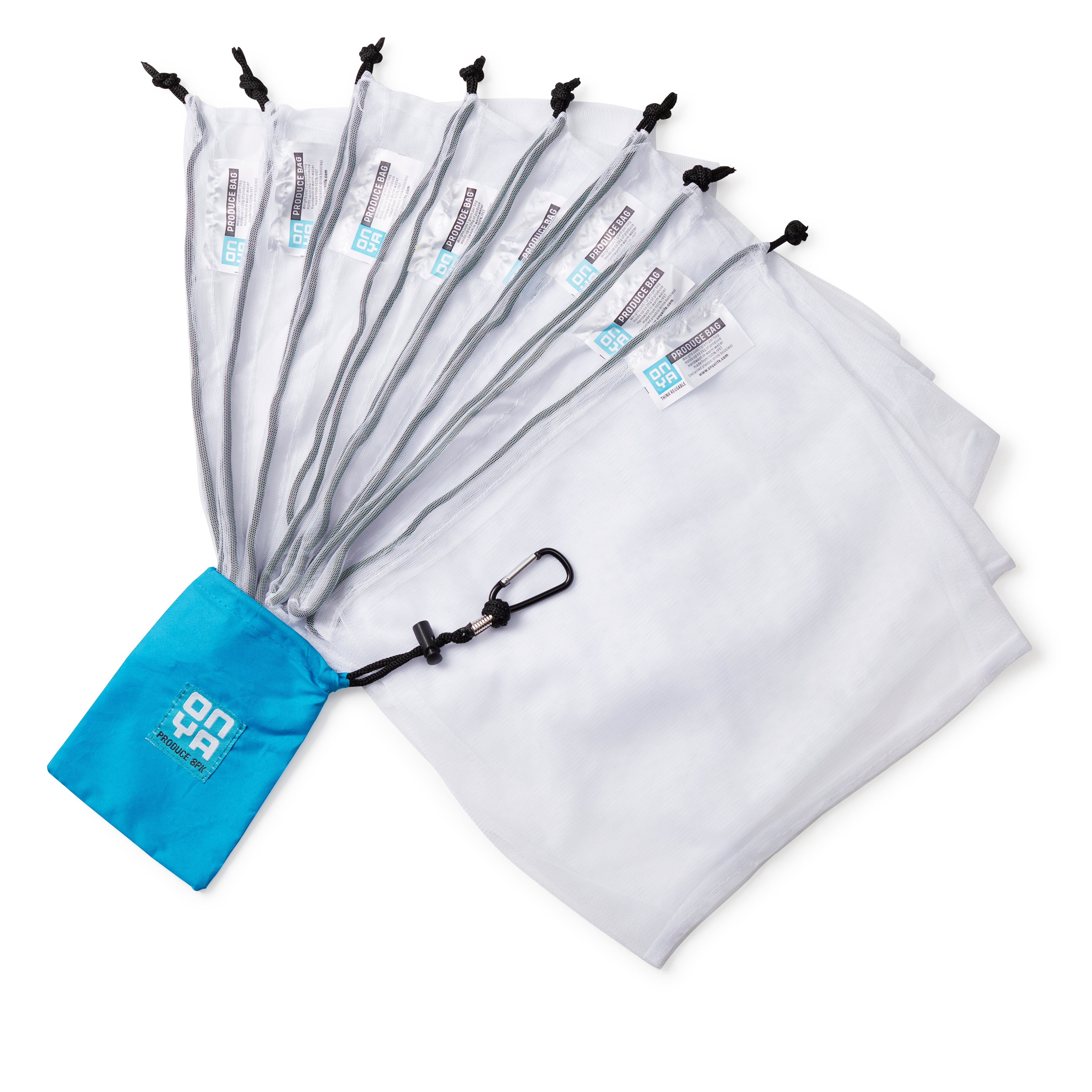 Reusable Produce Bags 8pk • اكياس التسوق - plantnmore