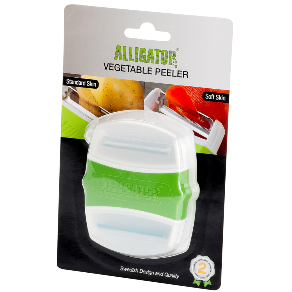 Alligator 2-in-1 Vegetable Peeler •مقشرة الخضار 2 في 1 - plantnmore