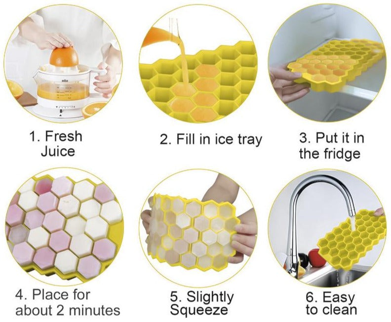 Beehive Tiny Ice Mold • قالب ثلج خلية النحل - plantnmore