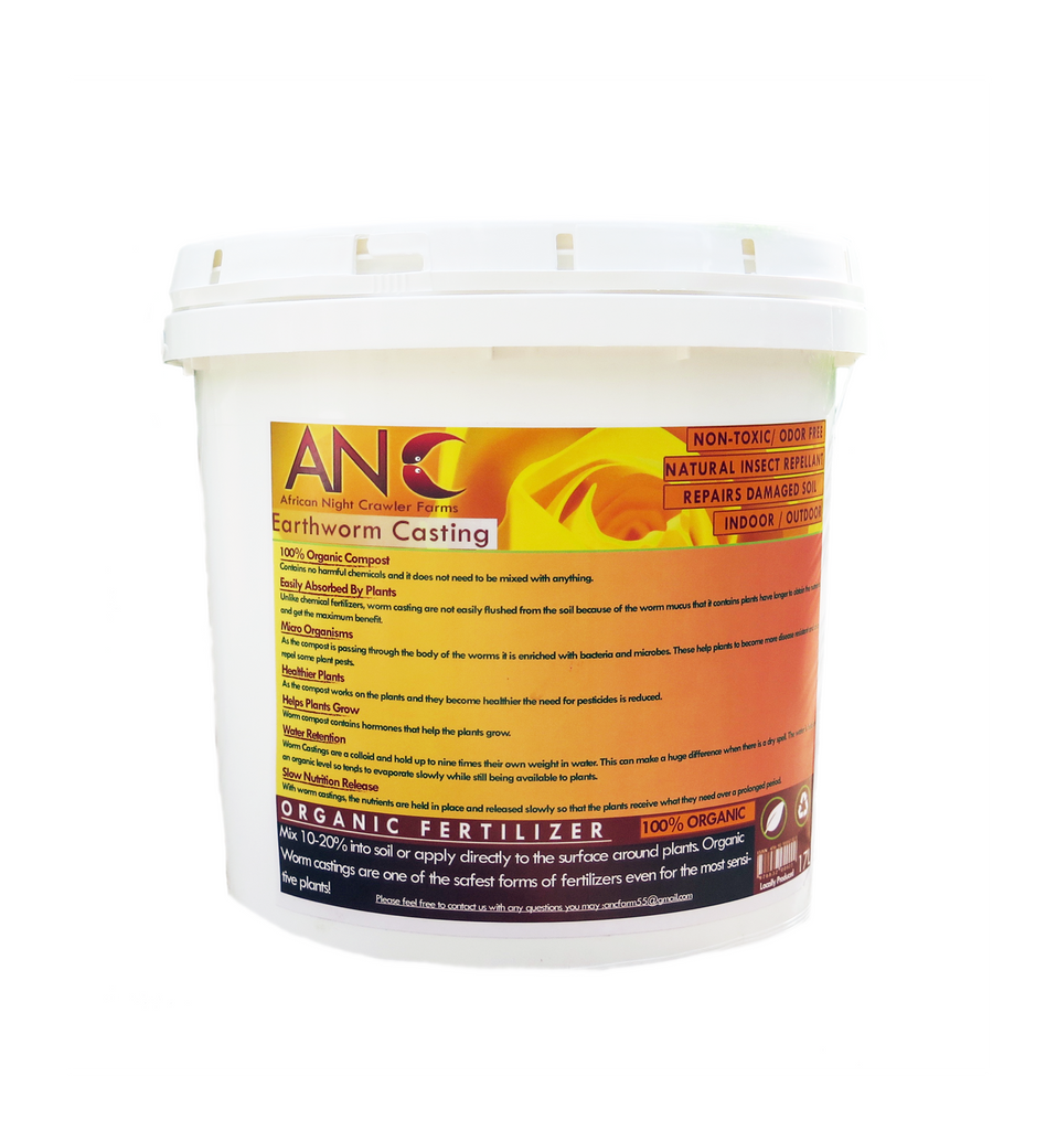 Earthworm Castings 17L●  سماد دودة الأرض١٧  لتر - plantnmore