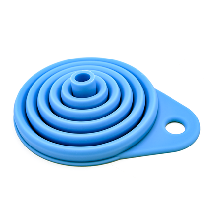 Foldable Funnel 2pc Set •  قمع مرن حجمين - plantnmore