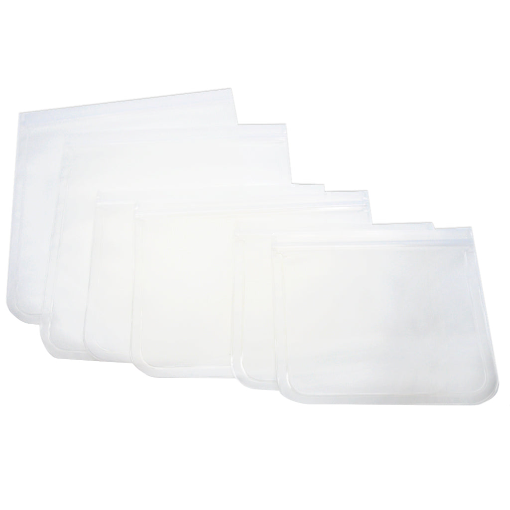 Clear Reusable Ziplock Bags • أكياس تخزين  إستخدام مكرر - plantnmore
