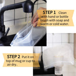 Clear Reusable Ziplock Bags • أكياس تخزين  إستخدام مكرر - plantnmore
