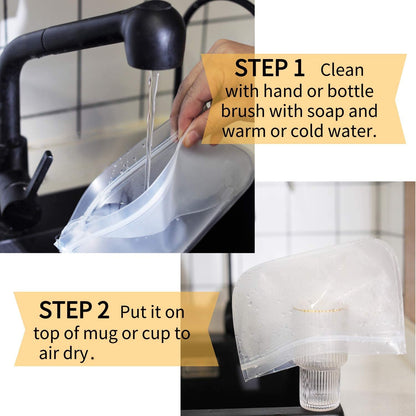 Clear Reusable Ziplock Bags • أكياس تخزين  إستخدام مكرر - plantnmore