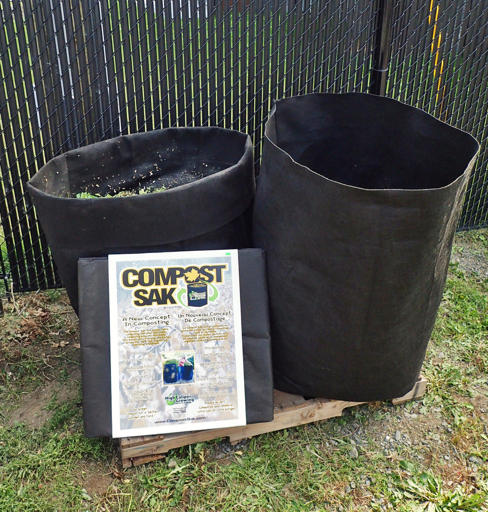 Compost Sak With Cover •  حاوية الكومبوست مع غطاء - plantnmore