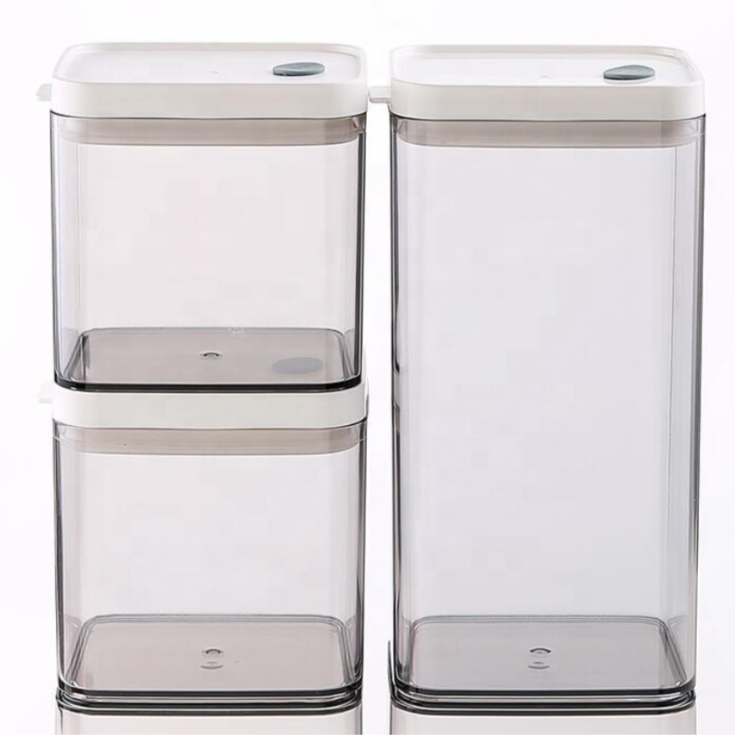 3 Air Tight Containers • ٣ علب ضغط تخزين الطعام - plantnmore