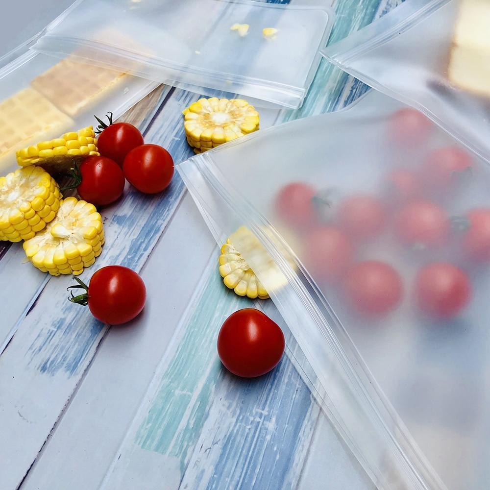 Clear Reusable Ziplock Bags • أكياس تخزين  إستخدام مكرر - plantnmore