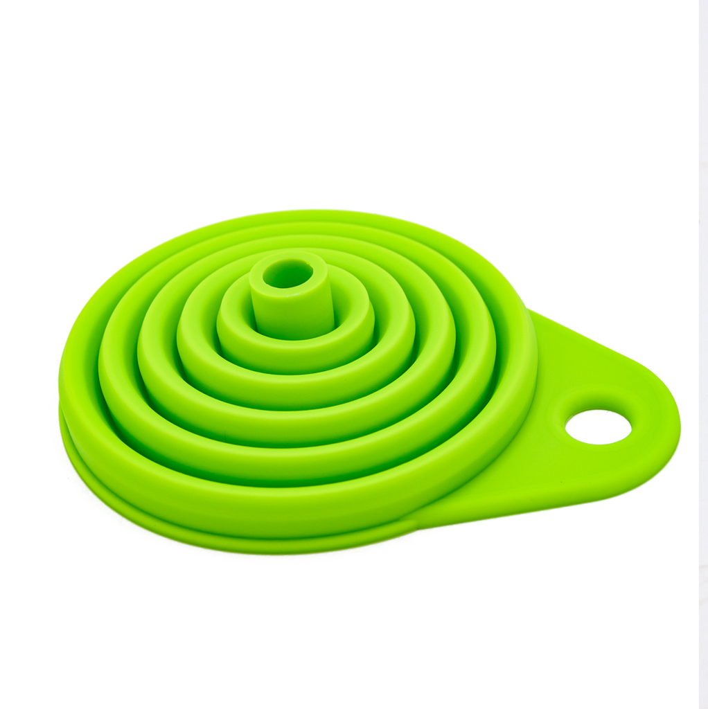 Foldable Funnel 2pc Set •  قمع مرن حجمين - plantnmore