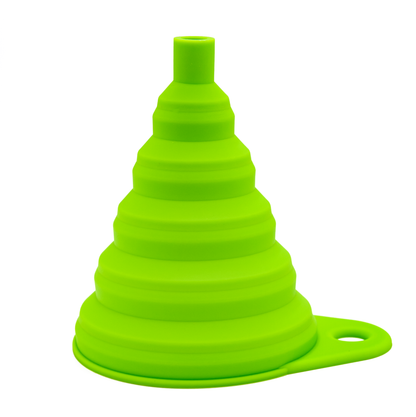 Foldable Funnel 2pc Set •  قمع مرن حجمين - plantnmore
